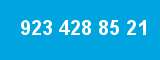 923 428 85 21 923 428 85 21
